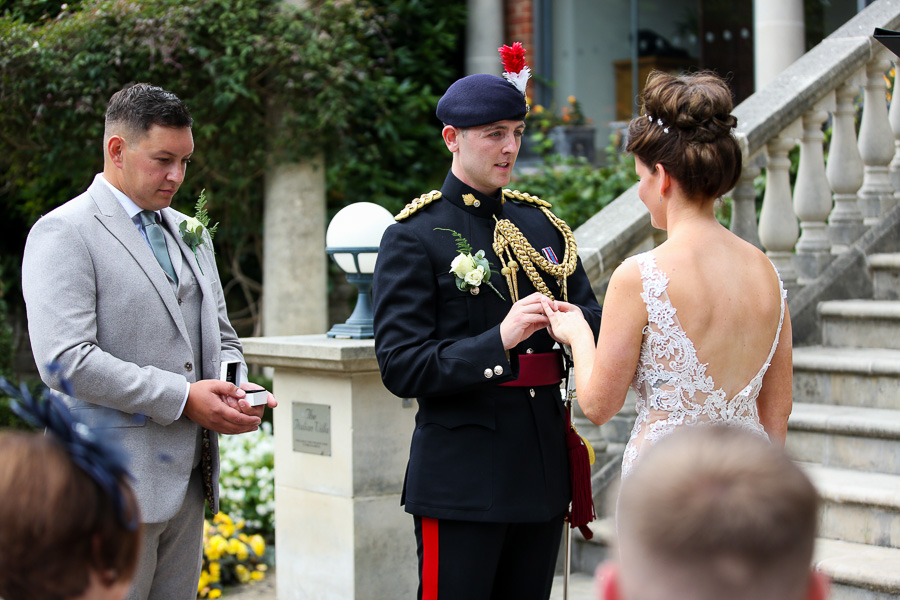 Outside wedding Ceremony