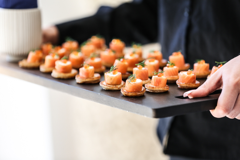 Salmon Canapes Salmon Canapes