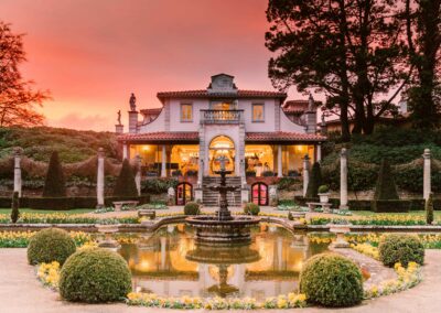 Sunset at The Villa